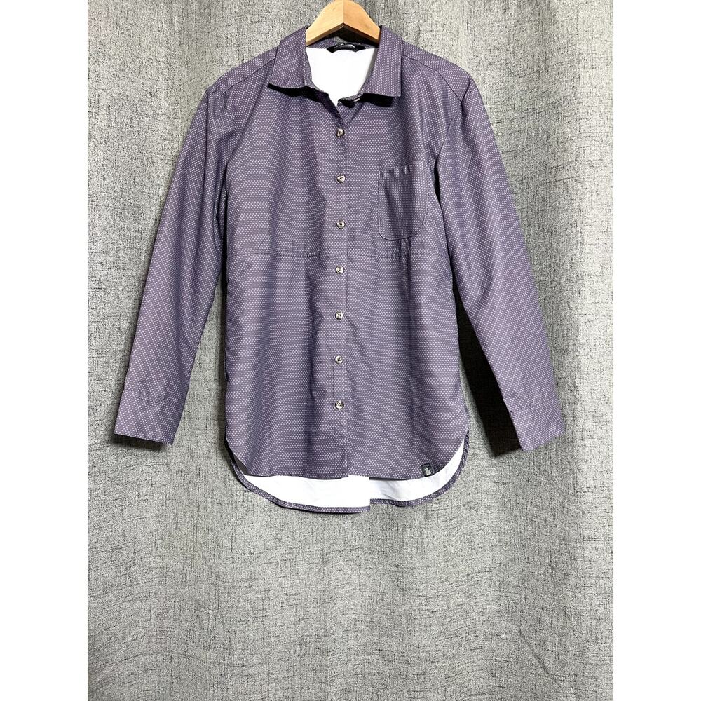 The‎ North Face Shirt Women Medium Stevie Tunic Purple Active Mountain